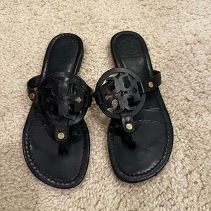 Tory Burch Miller Sandals Black size 6